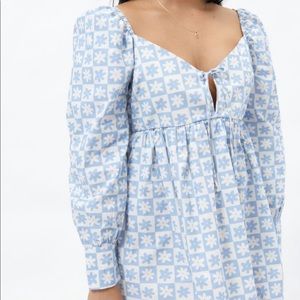 NEVER WORN Lisa Says Gah Lena Babydoll Dress